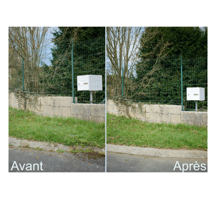 Venteo Telescopische voegenborstel - Met schraper - Stalen borstel