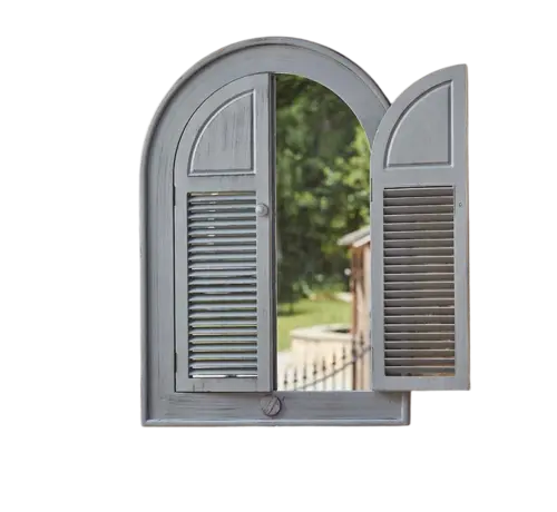 Smart Garden Products Smart Garden Products Spiegel Louvre - 70 x 50 cm - Binnen en buiten