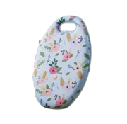 Smart Garden Products Kniekussen Floral Sky - Bloemenontwerp - Lichtblauw