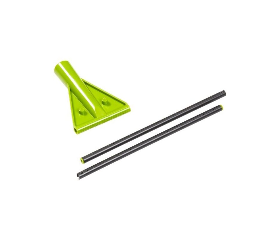 Weed & Feed Broeskop - Breed model - 3 opzetstukken