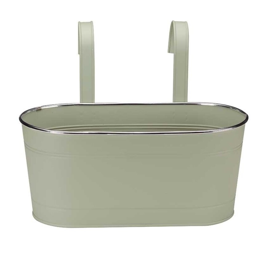 Planten hangbak - Metaal 30 cm - 2 kleuren