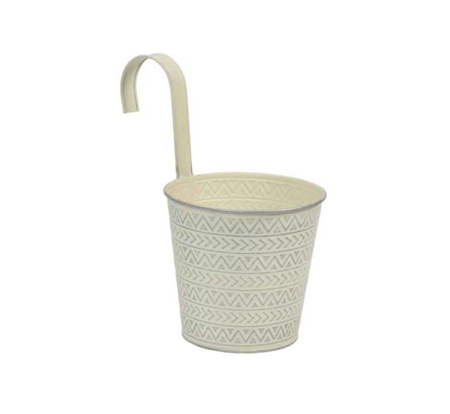 Hangpot Aztec - Metaal 15 cm - 2 kleuren