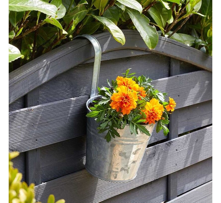 Hangpot metaal - 15 cm - 4 kleuren