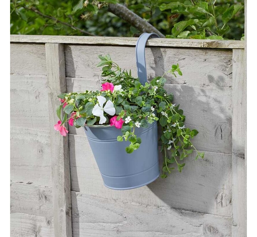 Hangpot metaal - 15 cm - 4 kleuren