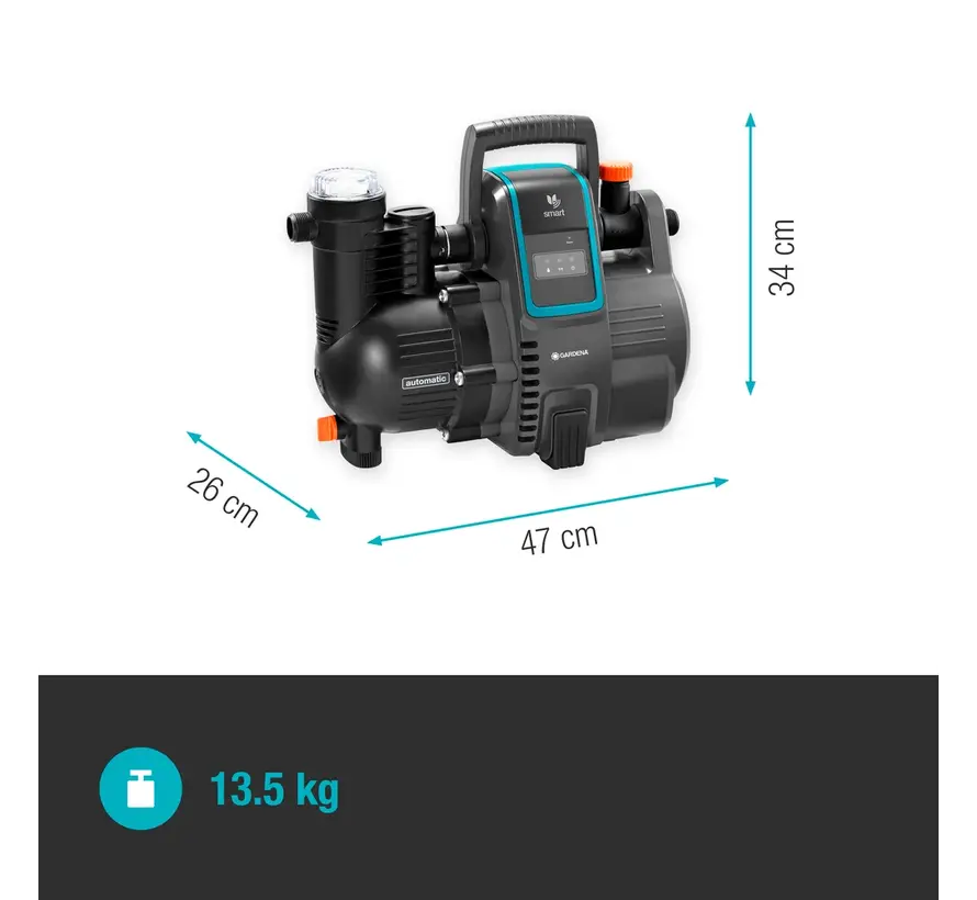 Gardena Slimme automatische Besproeiingspomp -  5000/5 - 19080-20