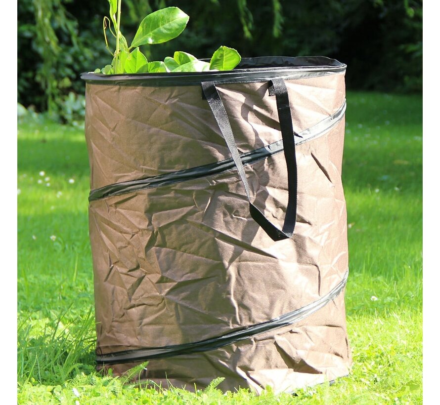 Popup tuinafvalzak - 150 liter - 2 kleuren - 68 x 53 cm