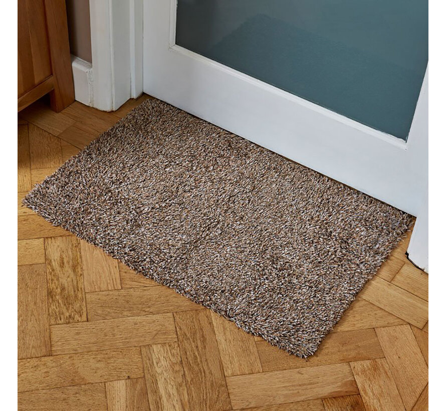 Deurmat Ultimat - Mokka - Absorberende vezel - 2 maten