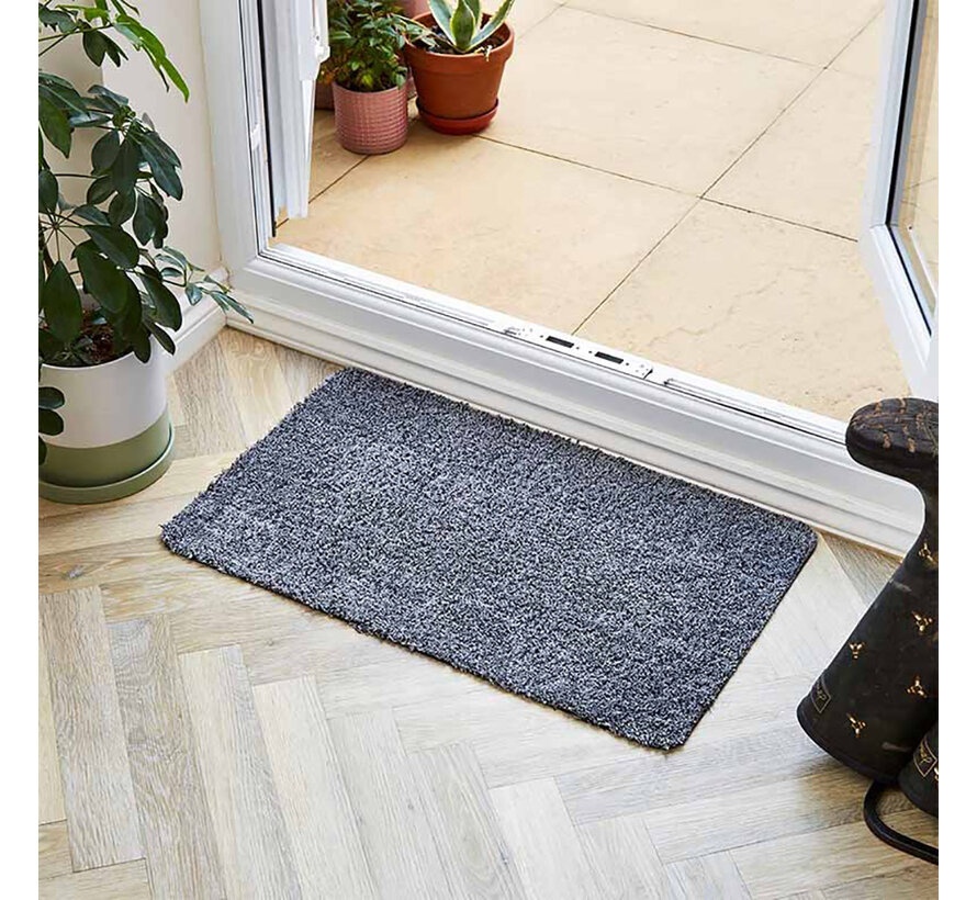 Deurmat Ultimat - Antraciet - Absorberende vezel - 2 maten