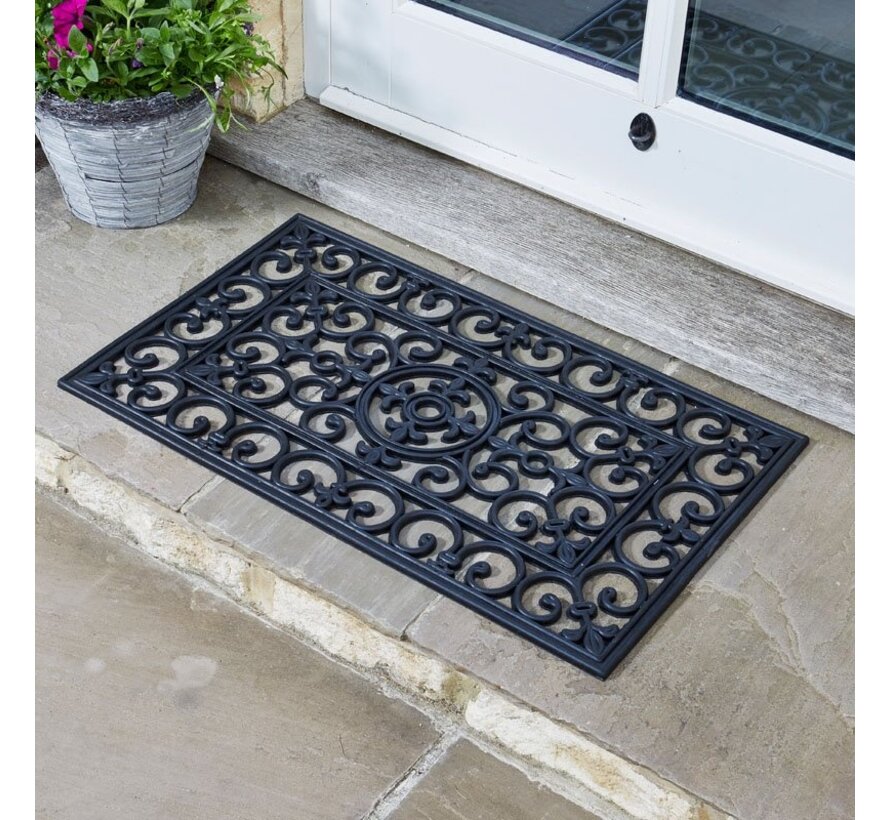 Deurmat Klassiek - Rubber - 45 x 75 cm