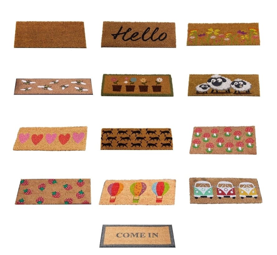 Inlegmat Mix 'n mat - 13 varianten - 23 x 53 cm