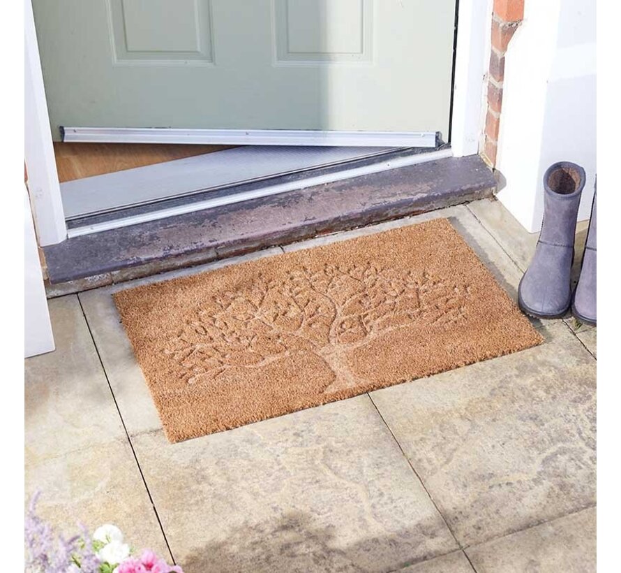 Deurmat Kokos Boom - 45 x 75 cm