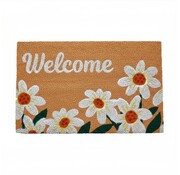Smart Garden Products Deurmat Kokos Madeliefjes - 45 x 75 cm