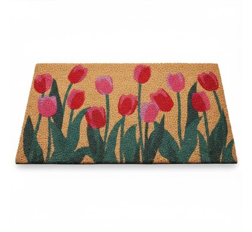 Smart Garden Products Deurmat Kokos Tulpen - 45 x 75 cm