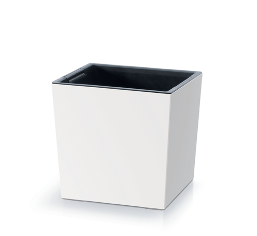 Prosperplast Prosperplast Urbi Square Low - Bloempot - Vierkant - Wit