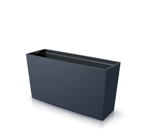 Prosperplast Plantbak Urbi Case M - Antraciet of wit - 77 x 40 cm