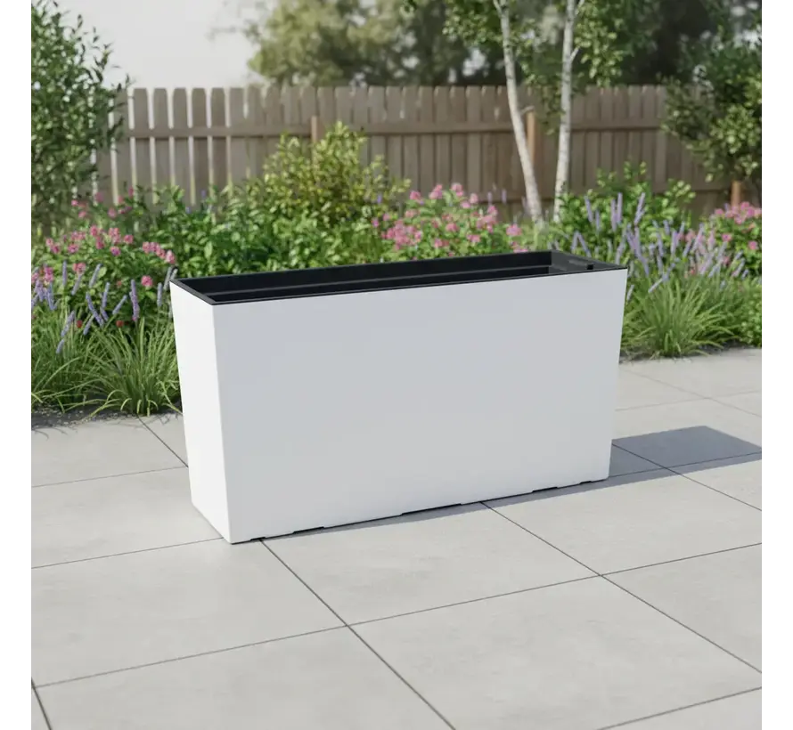Plantbak Urbi Case M - Antraciet of wit - 77 x 40 cm