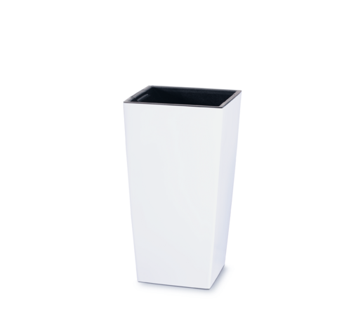 Prosperplast Prosperplast Urbi Square Wit- Bloempot - 2 maten