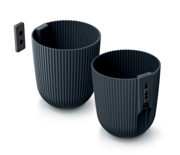 Prosperplast Muur bloempot Milly - 5 kleuren - 14,6 cm - 2,1 liter