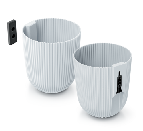 Prosperplast Muur bloempot Milly - 5 kleuren - 14,6 cm - 2,1 liter