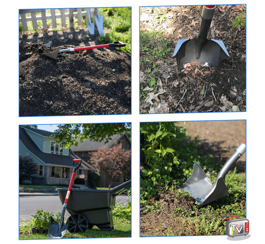 Root Slayer Tuinspade - Randschop - 115 cm