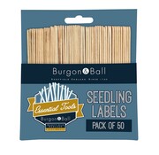 Burgon & Ball RHS zaailingen plantlabels - 100% beukenhout - 50 stuks
