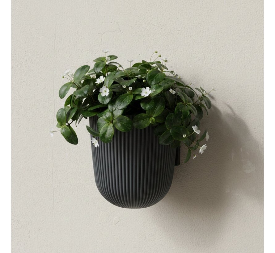 Muur bloempot Milly - 5 kleuren - 14,6 cm - 2,1 liter