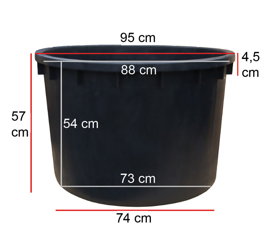 Boomkuip 285 liter (ø 95 x 55 cm)