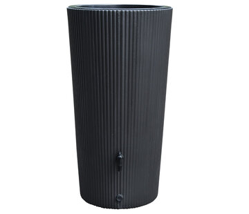 Meuwissen Agro Regenton 2 in 1 Waal - 200 liter - Antraciet of grijs
