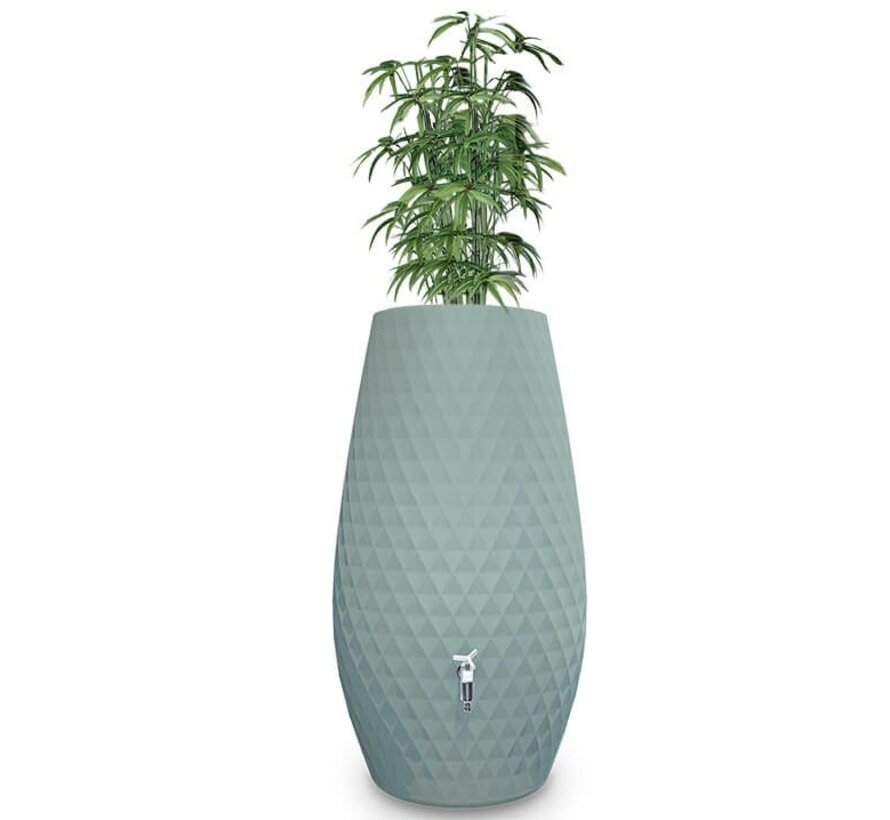 Garantia Triagon regenton - 230 liter - 3 kleuren - Plantenbak