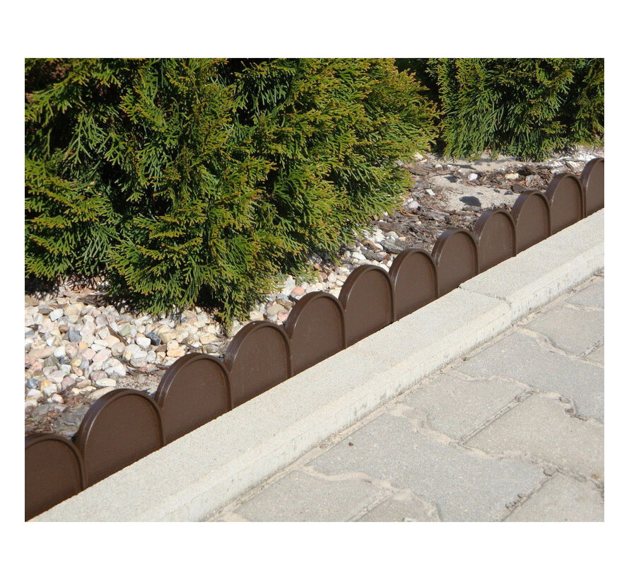 Prosperplast Line Edgin bruin - Borderrand - 10 meter