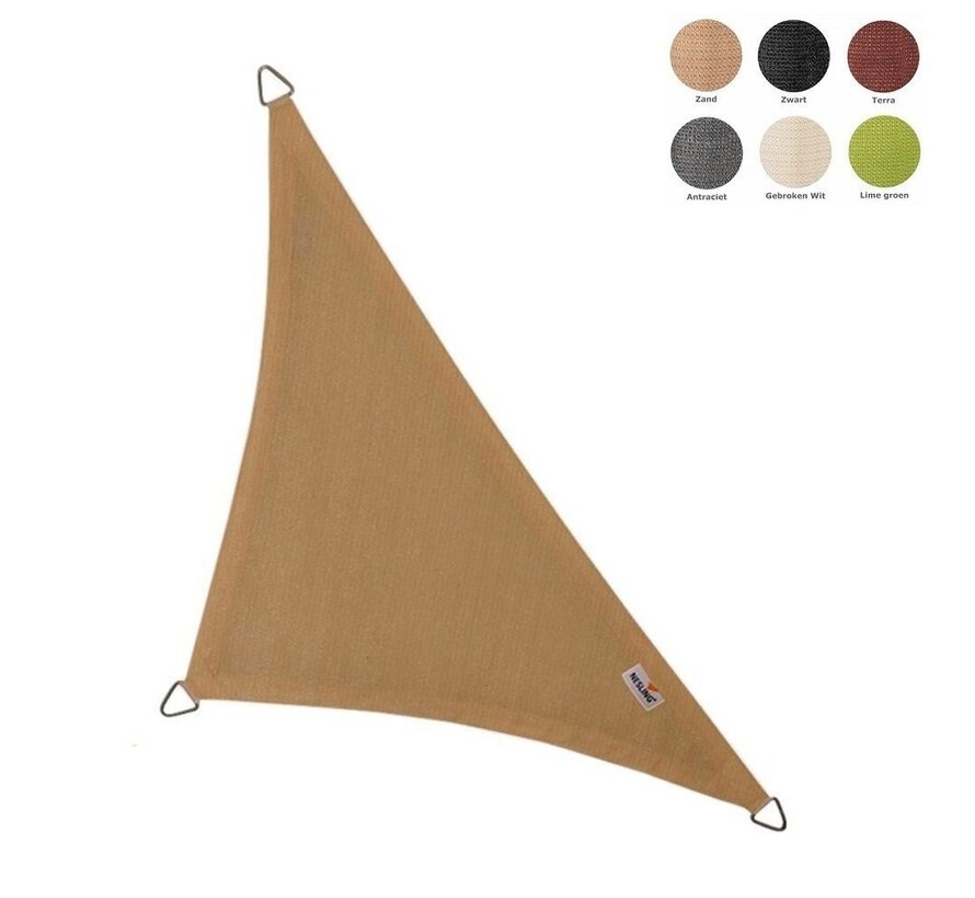 Nesling Schaduwdoek Driehoek 90° - 5 x 5 x 7,1 meter