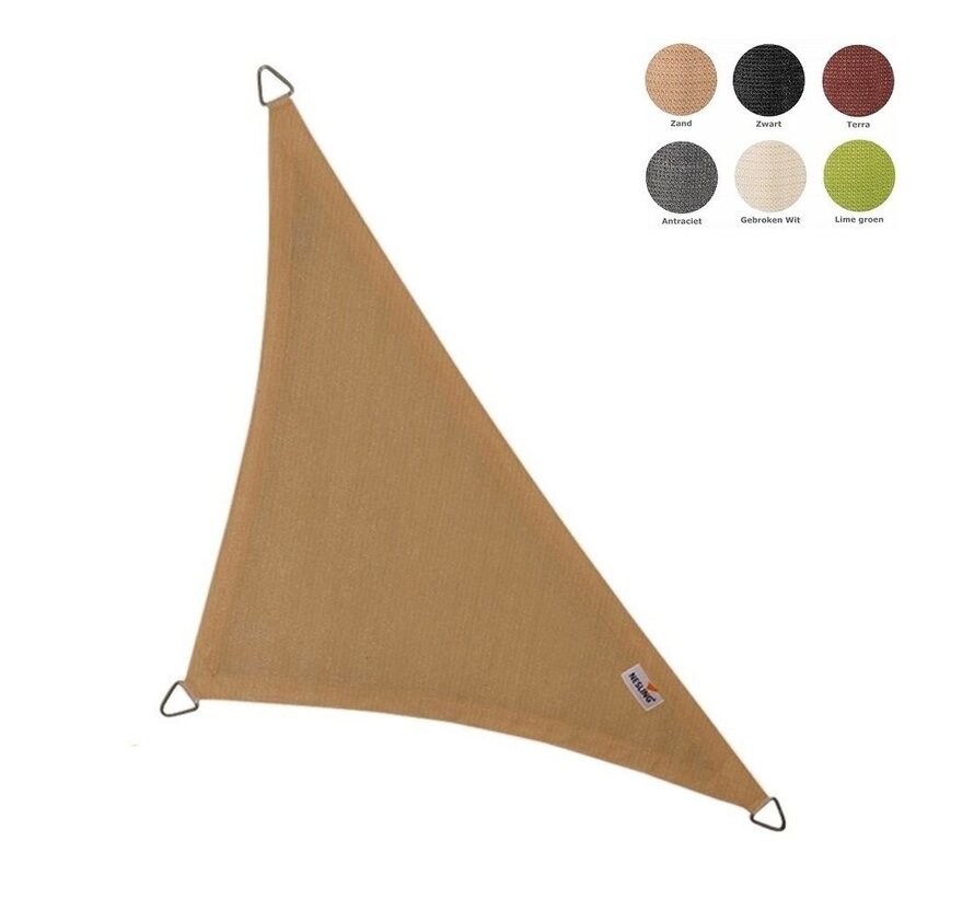 Nesling Schaduwdoek Driehoek 90° - 4 x 4 x 5,7 meter