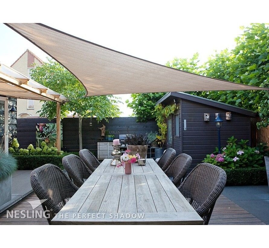 Nesling Schaduwdoek Driehoek 90° - 4 x 4 x 5,7 meter