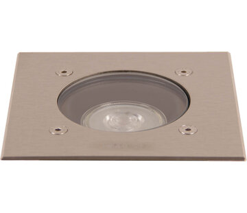 Franssen Verlichting Grondspot - GU-10 Led - 5,4w - 3000K - Vierkant