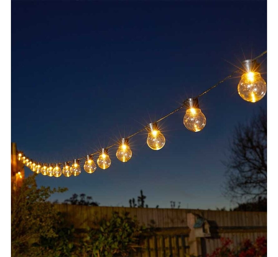 Smart Garden Products GloBulb Solar Lichtsnoer - Buiten - LED-lampjes