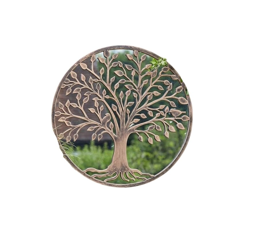 Tuinspiegel Tree of Life - 65 cm - Rond
