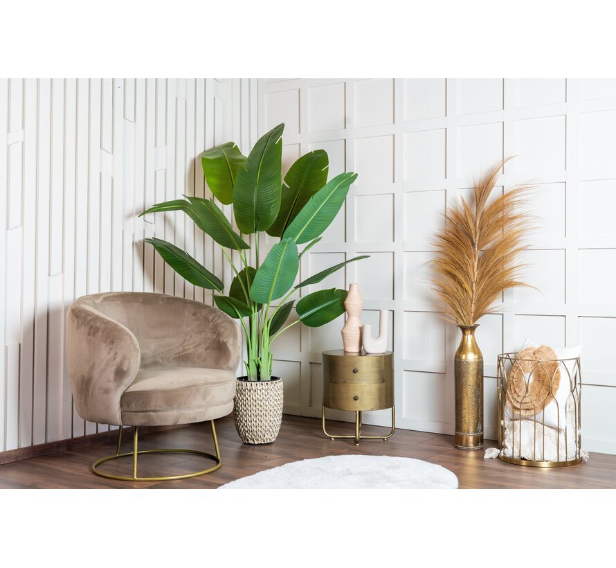 NeverLeafs Kunstplant Strelitzia 180 cm - Real touch