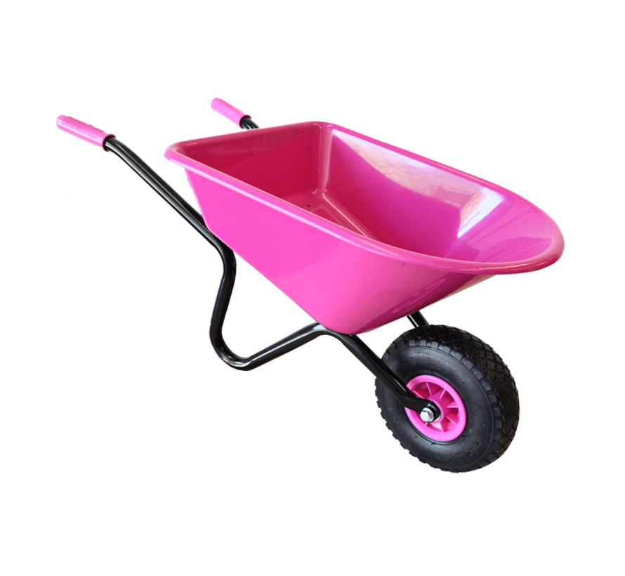 Kinderkruiwagen Metalen frame - Kunststof bak - NML wiel - 5 kleuren