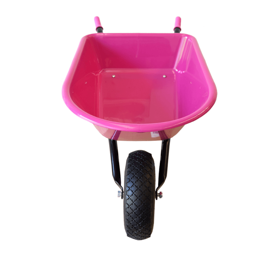Kinderkruiwagen Metalen frame - Kunststof bak - NML wiel - 5 kleuren