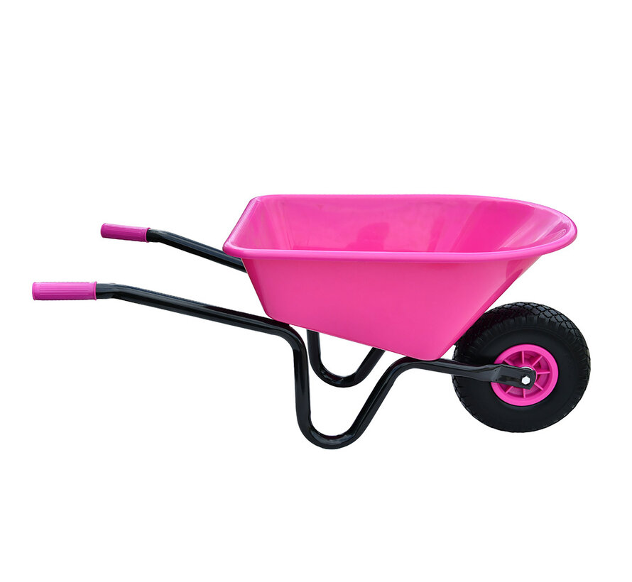 Kinderkruiwagen Metalen frame - Kunststof bak - NML wiel - 5 kleuren