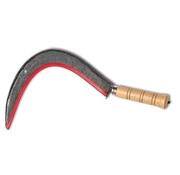 Polet Polet Hand sikkel - Koolstofstaal - Houten heft - 50 cm