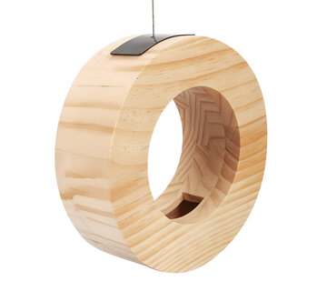 Singing Friend Singing Friend Paula - Voederhuis - Rond hout - 23 cm