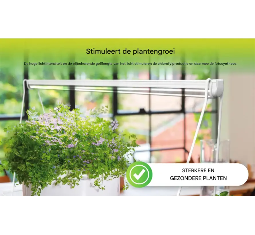Biogreen Florabooster 200 - Plantenlamp met full-spectrum LED - Diverse lengtes