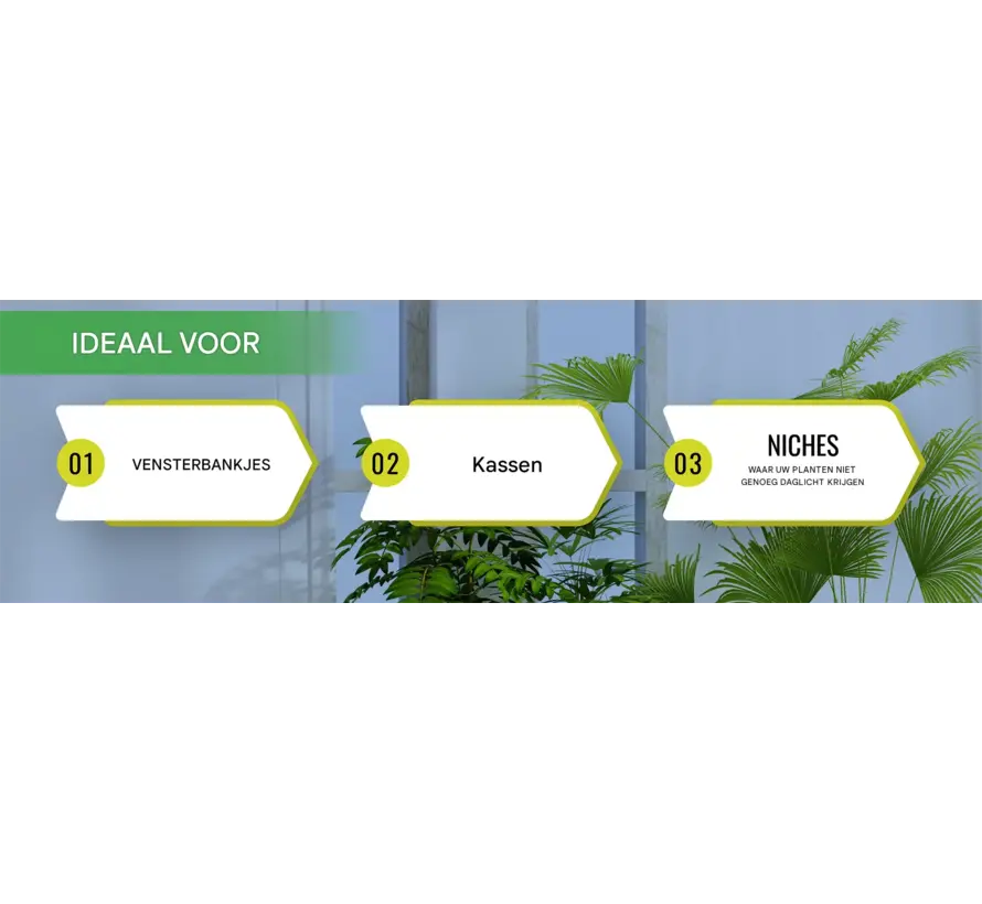 Biogreen Florabooster 200 - Plantenlamp met full-spectrum LED - Diverse lengtes