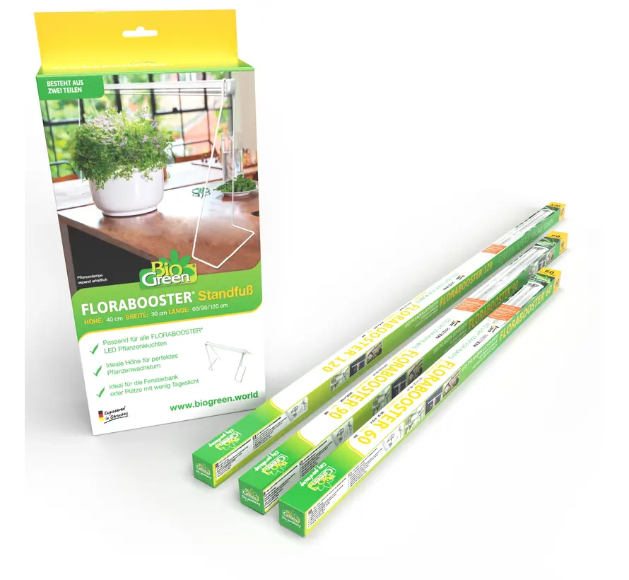 Biogreen Florabooster 200 - Plantenlamp met full-spectrum LED - Diverse lengtes