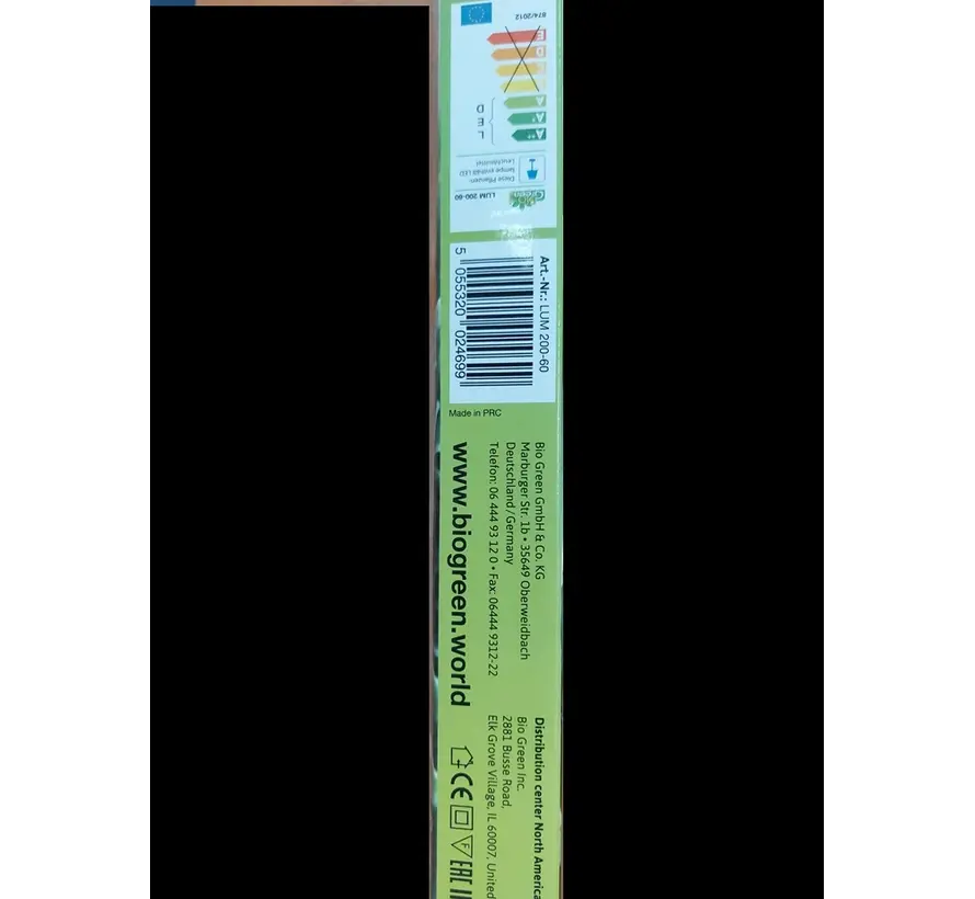 Biogreen Florabooster 200 - Plantenlamp met full-spectrum LED - Diverse lengtes