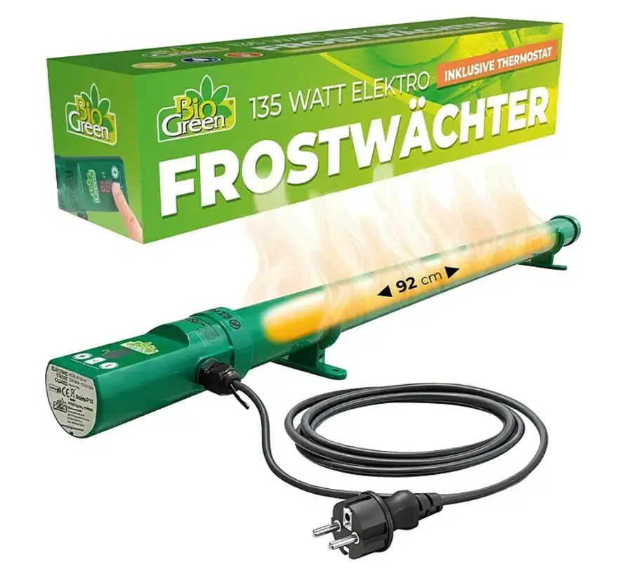 Frost Guard 135 Digital - Elektrische kasverwarming - 135 watt - Compact - Digitale thermostaat