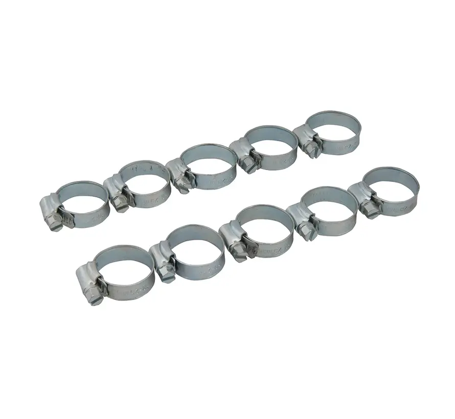 RVS Slangklem - 12 - 20 mm of 25 - 35 mm