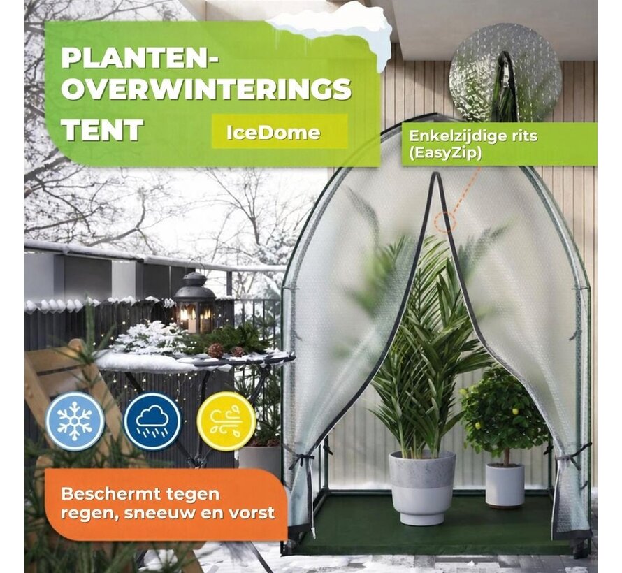 BioGreen Plantenbescherming ICEDOME ThermoPLUS - Groen 120 x 120 x 183 cm