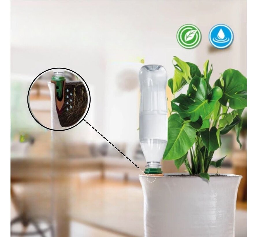 BioGreen Hydro Classic Druppelaar voor petfles - Set van 4